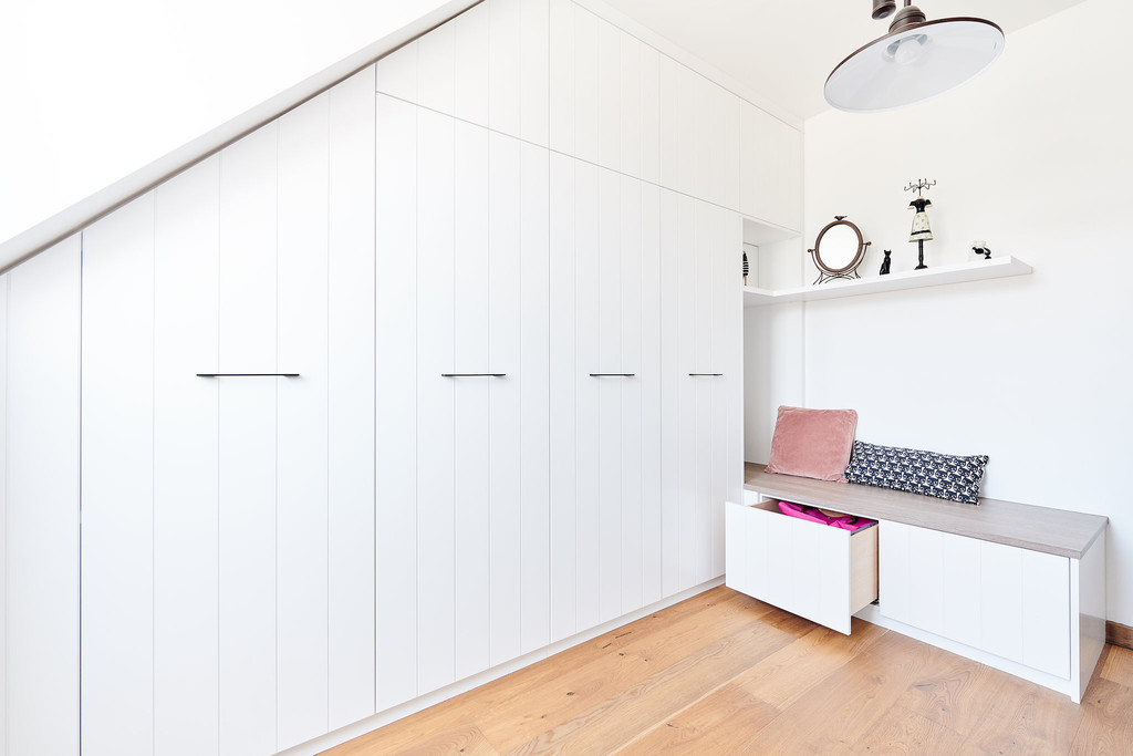 dressing op maat onder trap inrichten