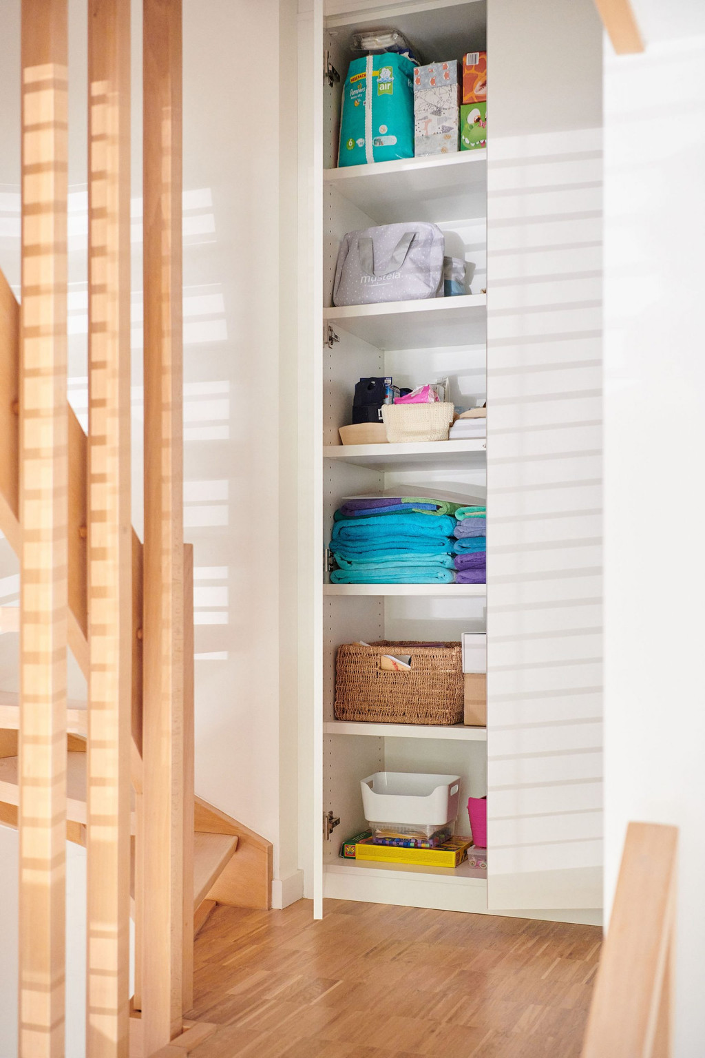 Meubles sur mesure palier escalier