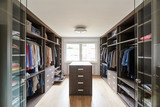 dressing ouvert sur mesure ilot central