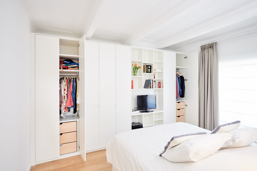 aménager chambre à coucher dressing sur mesure