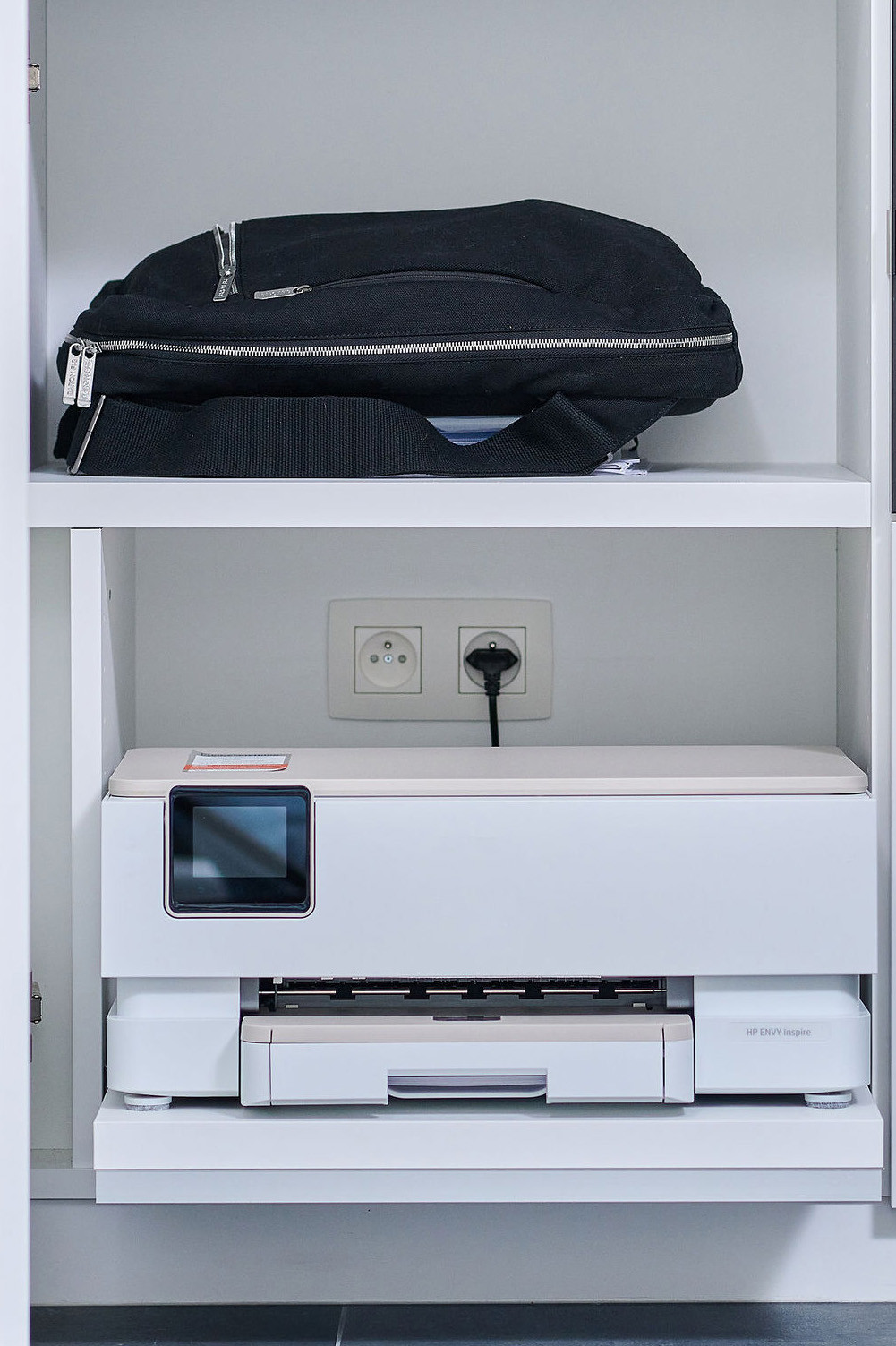 Etagère de bureau sur mesure blanc