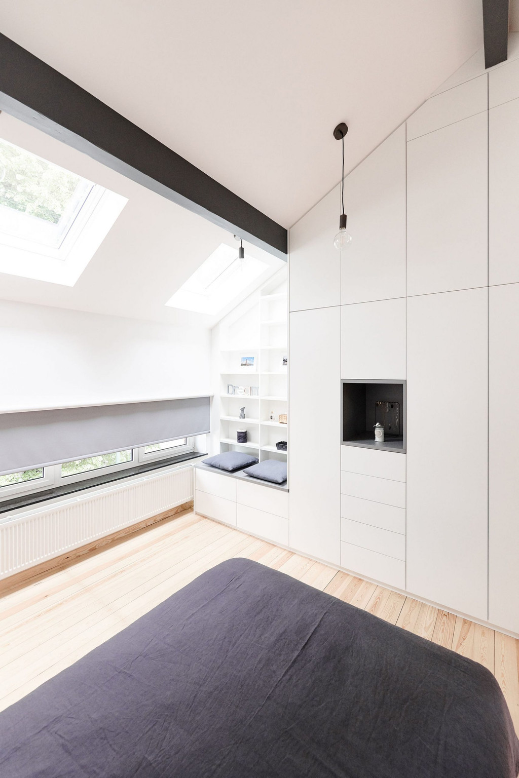 placard chambre blanc