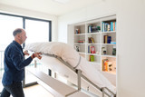 chambre d’invités avec lit escamotable