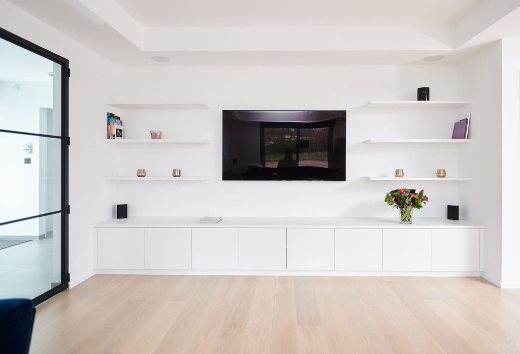 aménager meuble tv moderne salon sur mesure