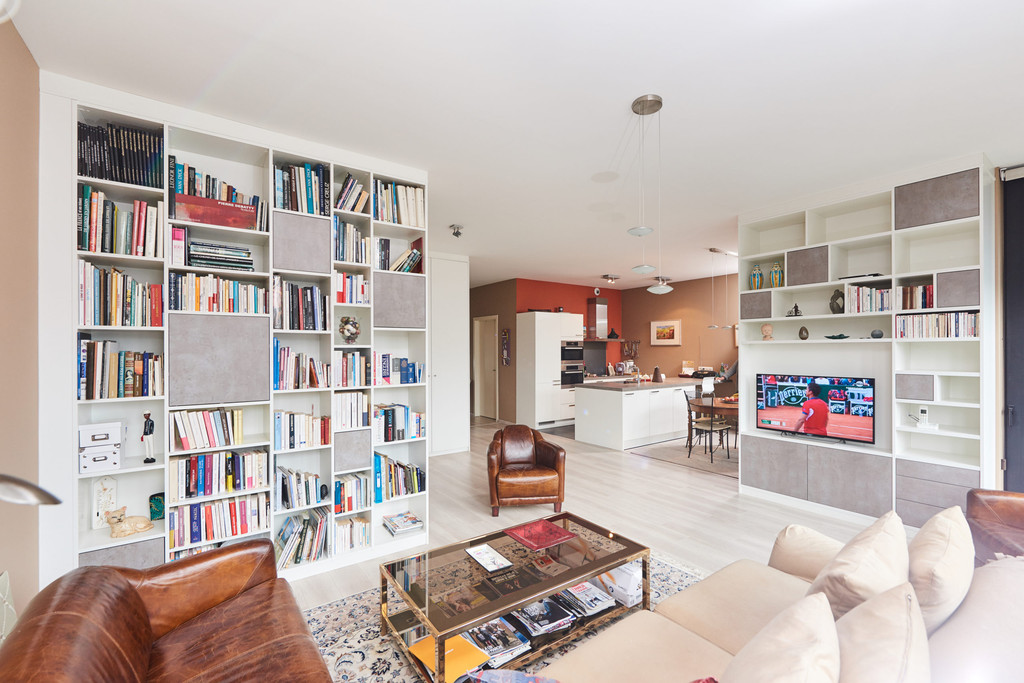 witte bibliotheek op maat
