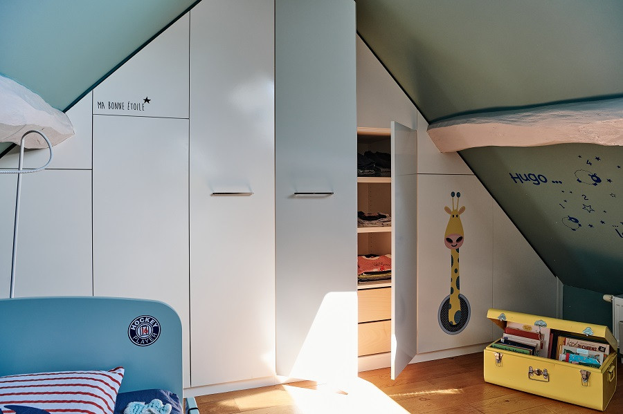 inrichting kinderkamer maatkasten