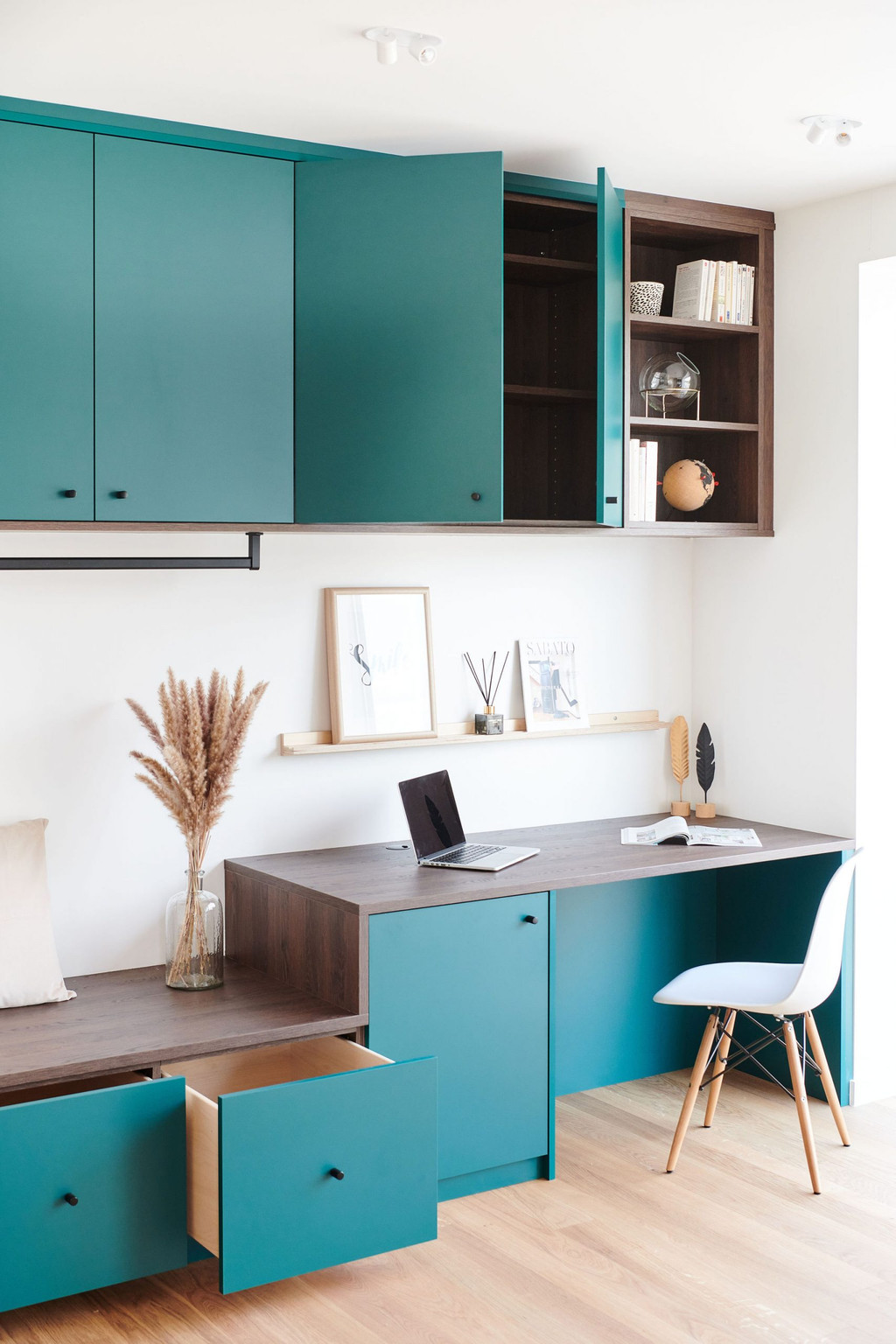 bureau coloré sur mesure
