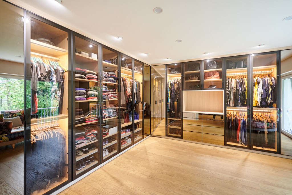 moderne dressing op maat camber