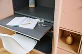 Bureau caché extensible