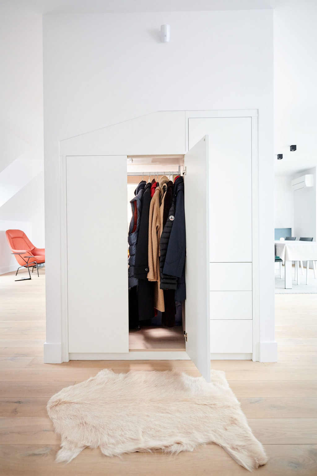 aménagement vestiaire hall d'entrée camber