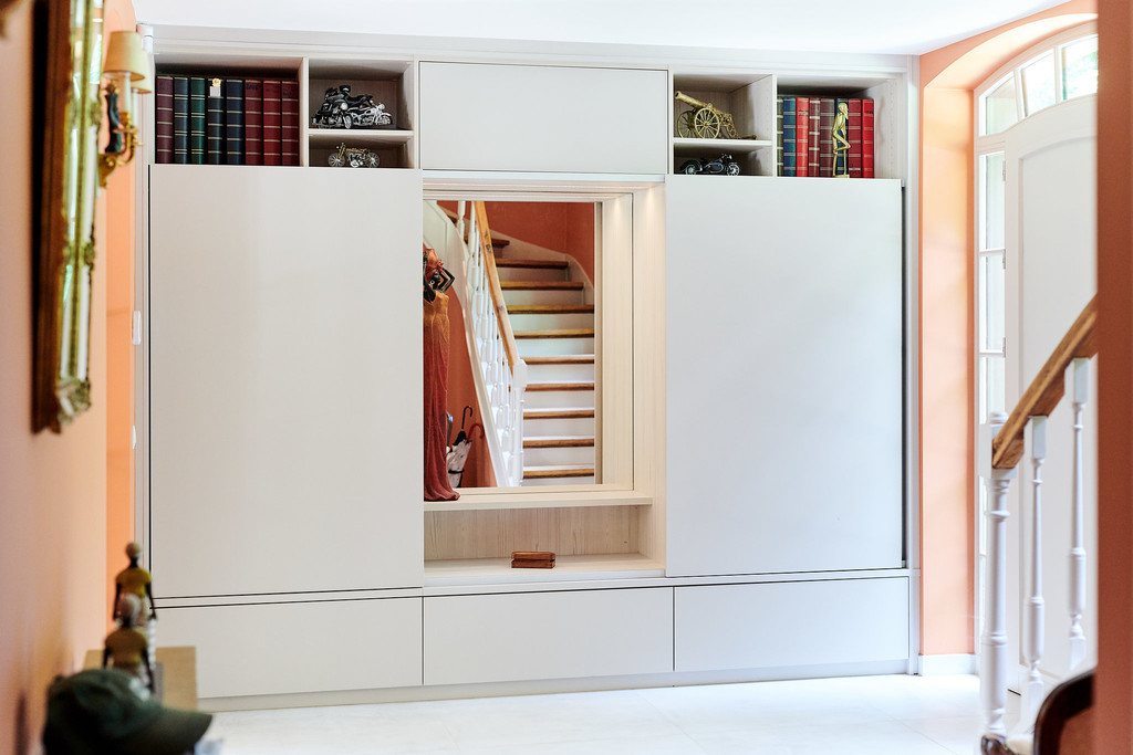 Vestiaire halkast inrichten op maat