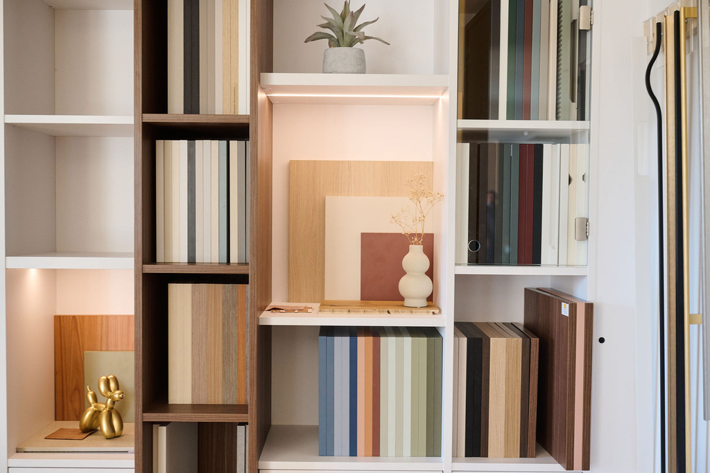 Camber-showroom Aartselaar-échantillons couleurs