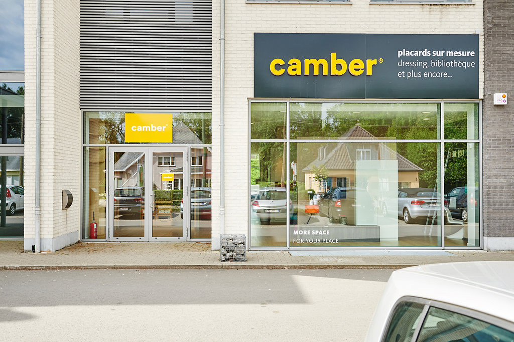 Extérieur du showroom de Neupré