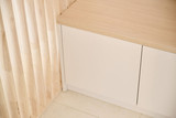 Rangement penderie sur mesure blanche