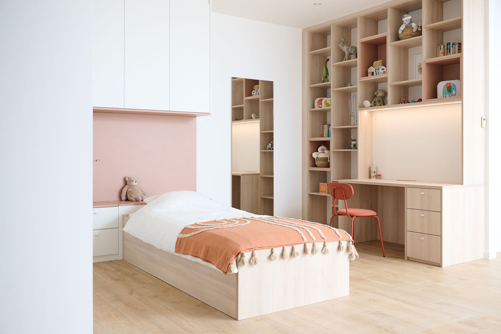 chambre sur mesure avec lit double