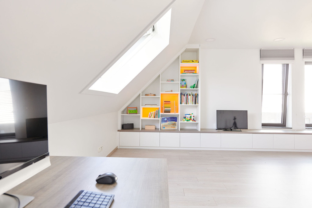 bureau onder het dak op maat velux Camber