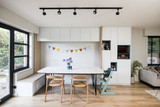 meuble de rangement maison sur mesure blanc