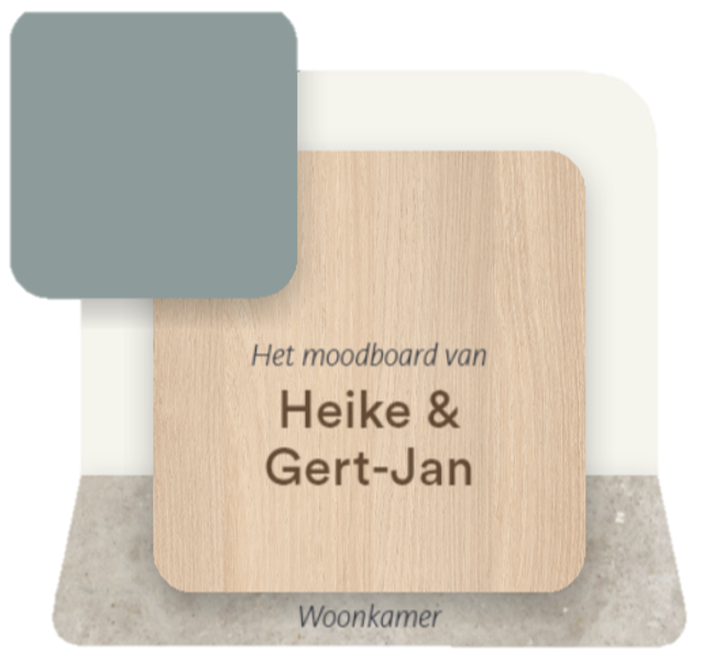 Moodboard van Heike en Gert Jan van Blind Gekocht in Nazareth