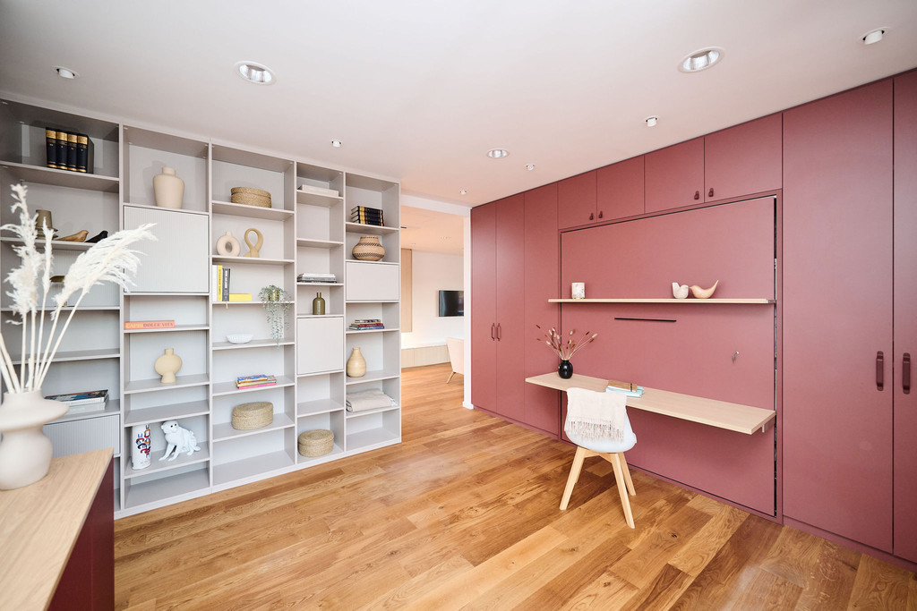 Aménagement rangement sur mesure dans chambre