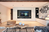 aménager meuble tv salon sur mesure