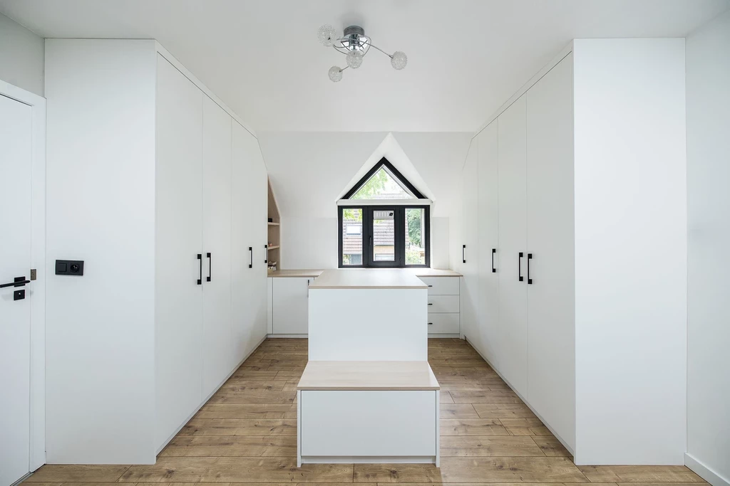 witte dressing op maat met eiland