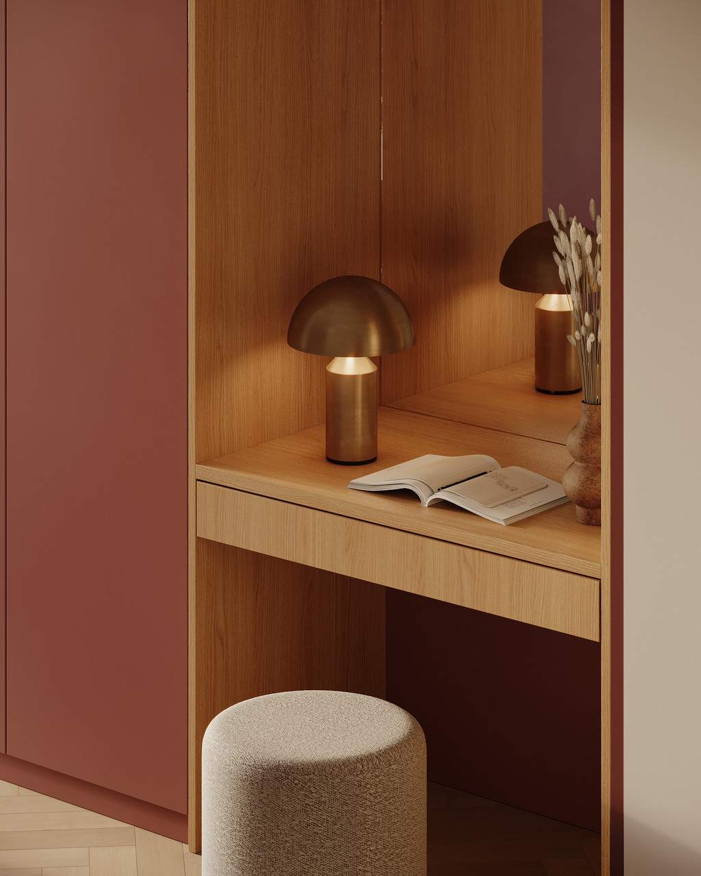 coiffeuse sur mesure dressing