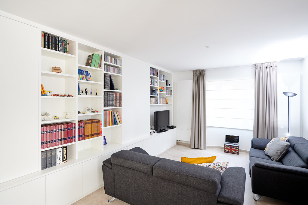 aménager meuble tv salon sur mesure