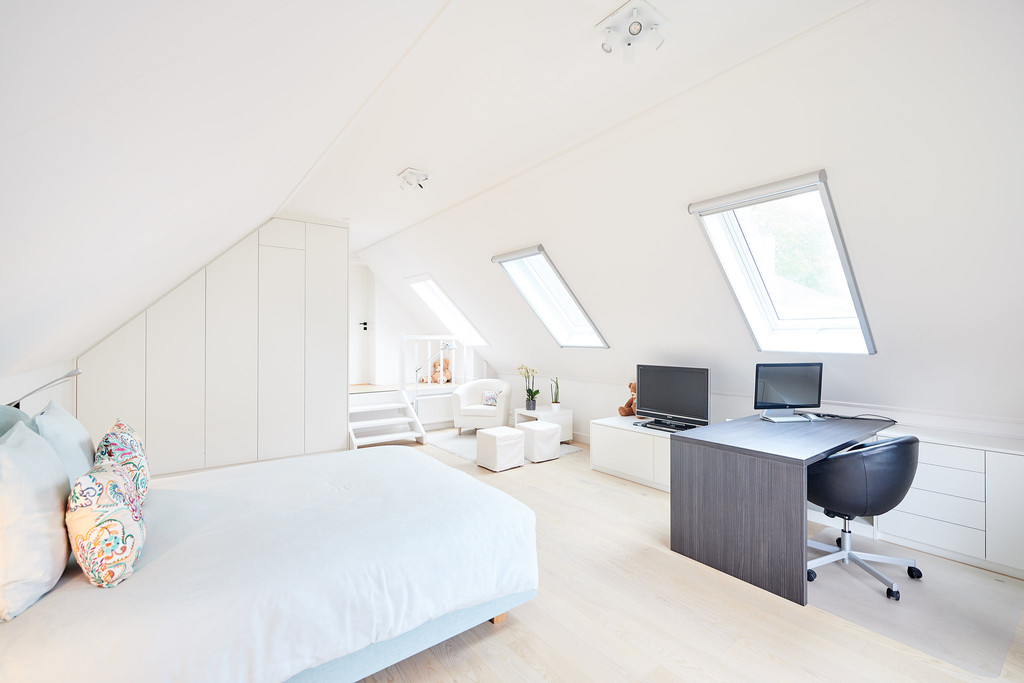 bureau onder het dak op maat velux Camber