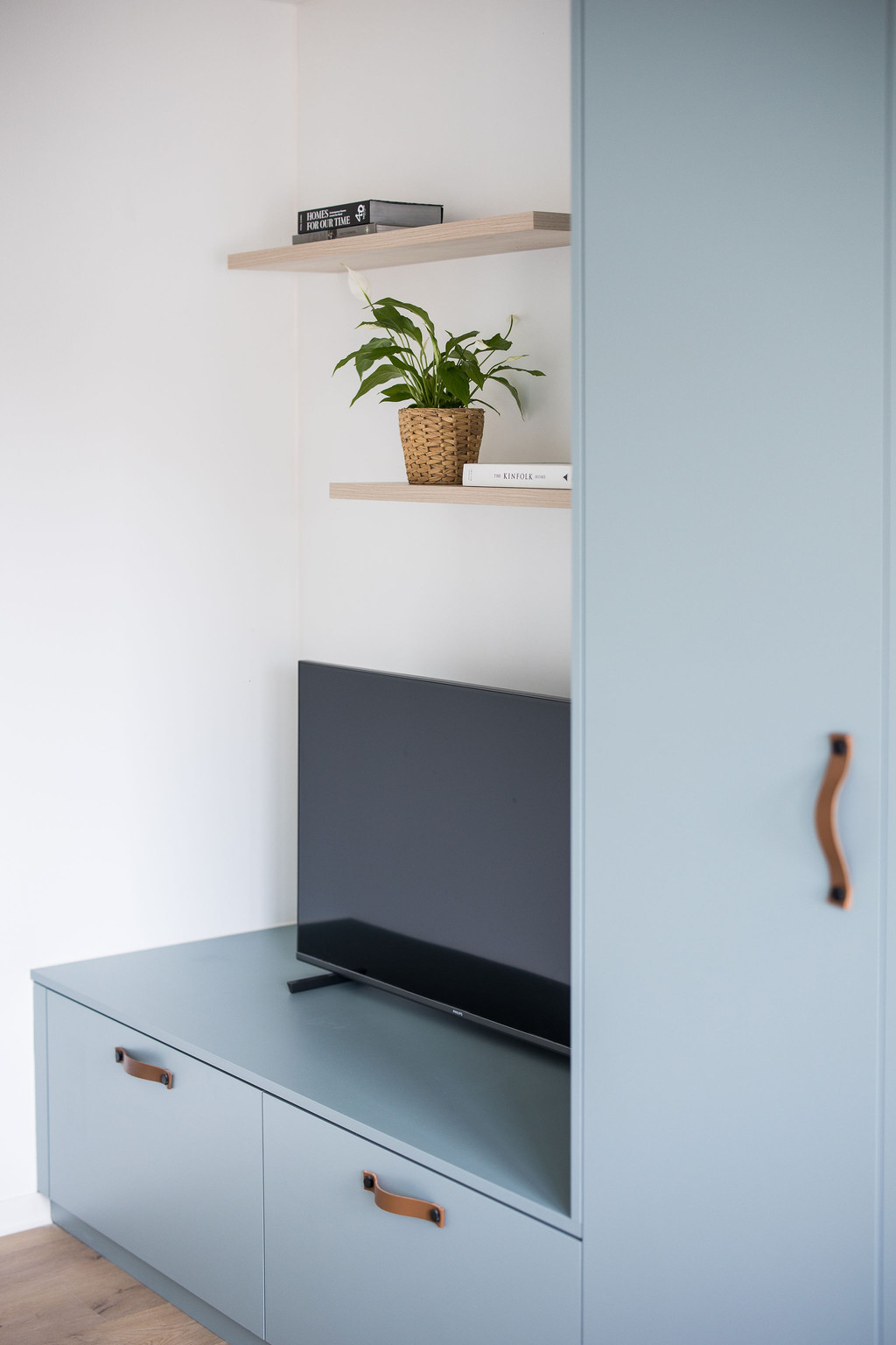 Chambre à coucher d'ado sur mesure dans l'émission Ons huis/nieuw huis