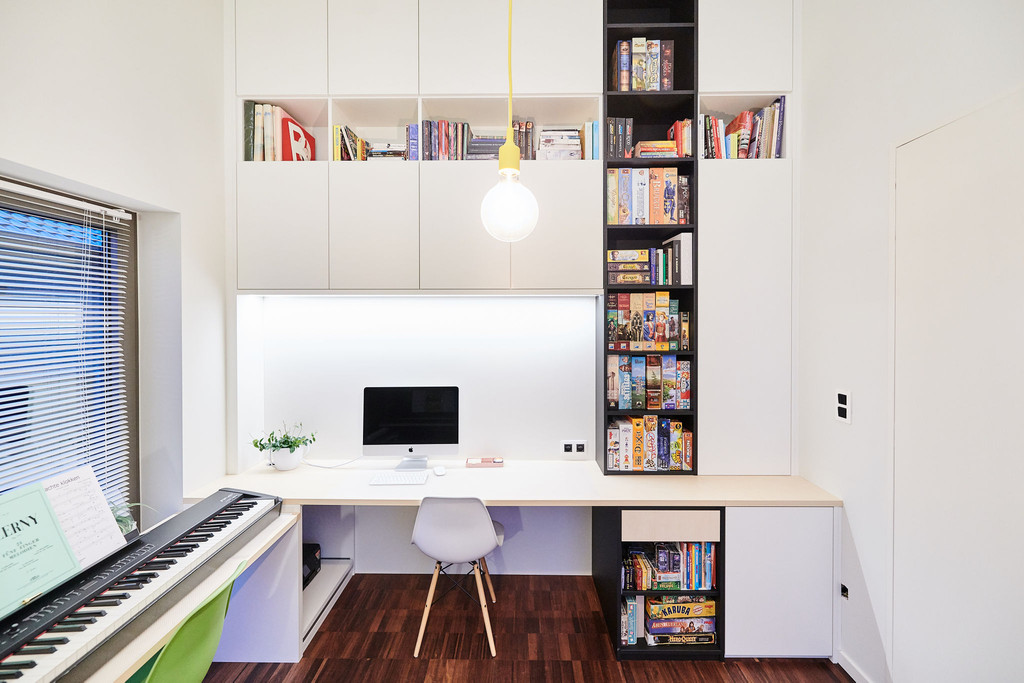 bureau inrichten kasten op maat
