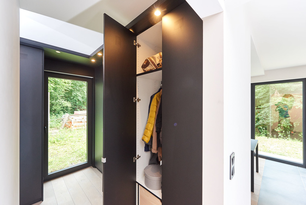aménager petit espace vestiaire sur mesure