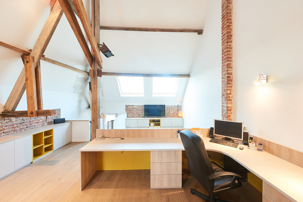 grand bureau grenier sur mesure