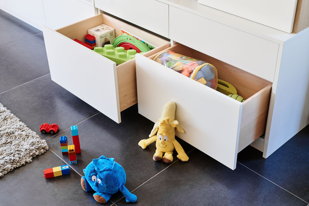 home-organizing tip opbergen Camber kast op maat speelgoed kinderen
