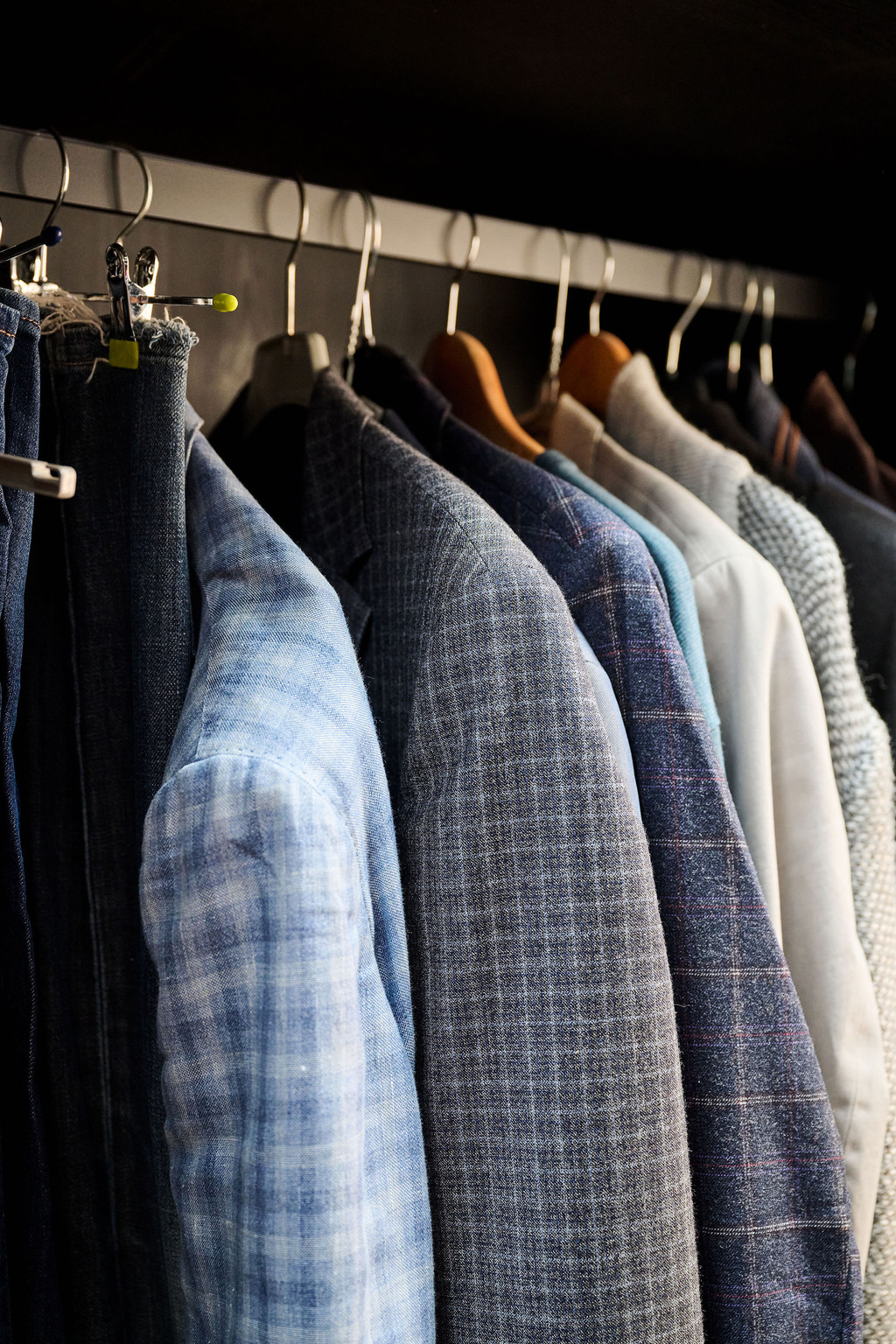 Dressing sur mesure noir avec tringle