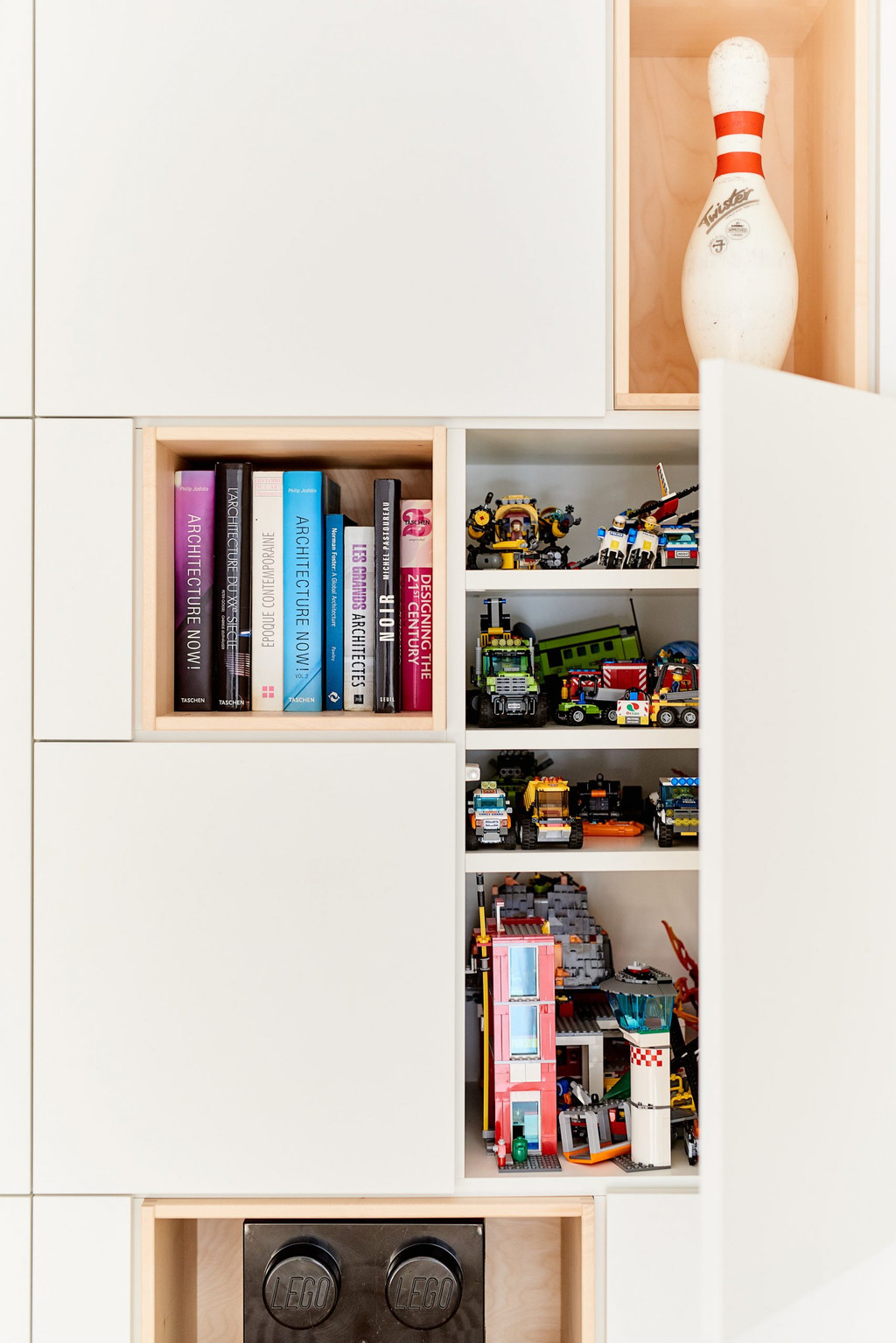 rangement couloir sur mesure niches