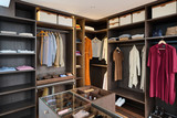 Grand dressing brun ouvert en L et sur mesure à Dilbeek