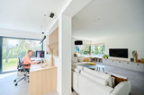 Bureau sur mesure dans l'espace de vie