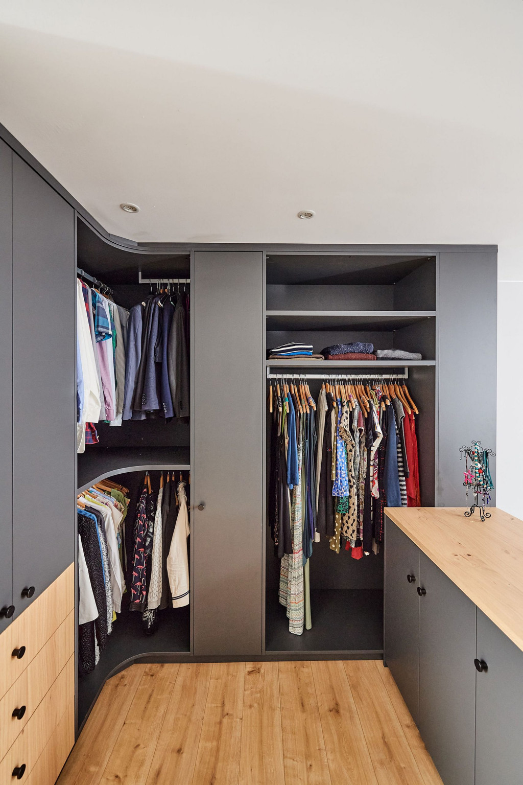 inrichten dressing kast op maat