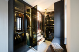 déco noire intérieur rangement sur mesure Camber vestiaire