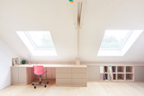 bureau onder het dak op maat velux Camber