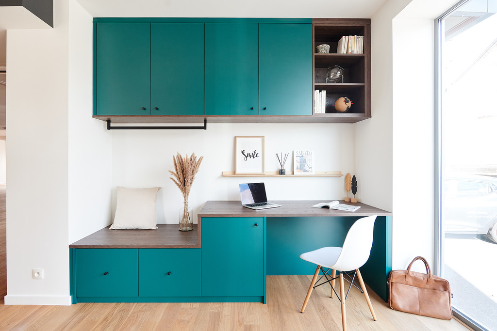 Camber inbouwkasten op maat trend bureau