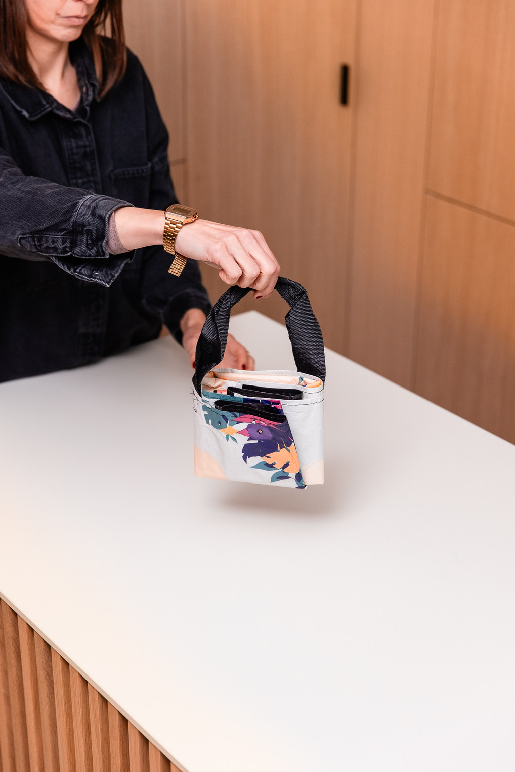 Home Organizing: booschappentas opvouwen