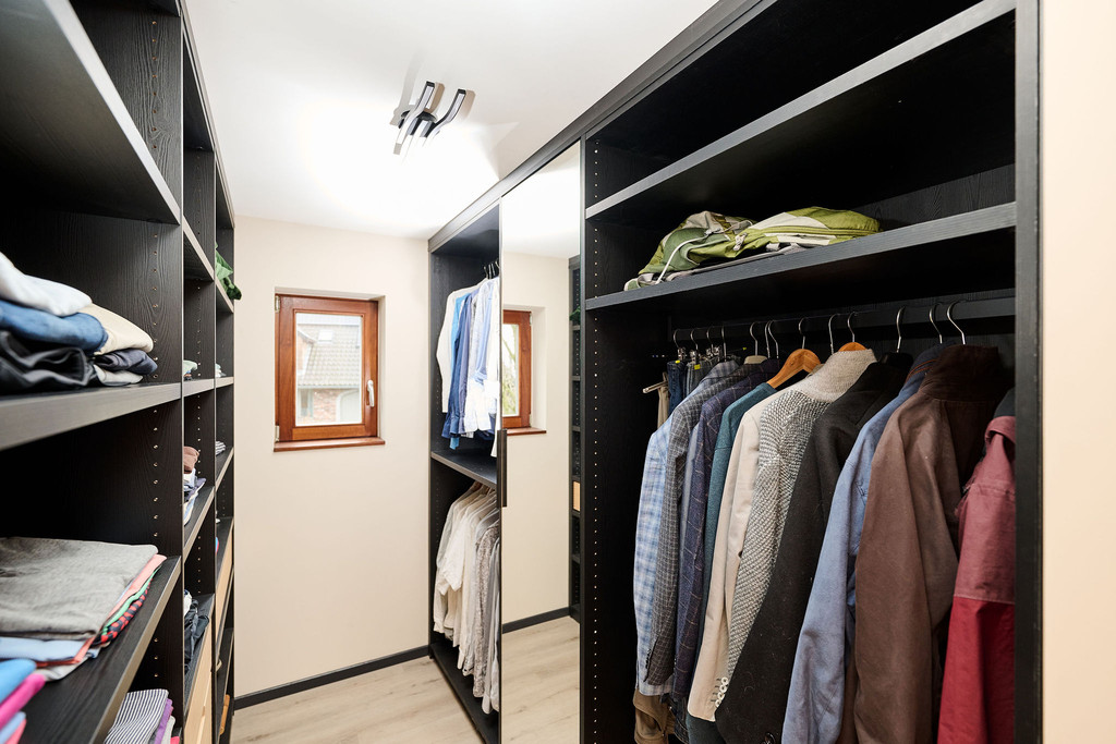 Dressing sur mesure ouvert avec tringles