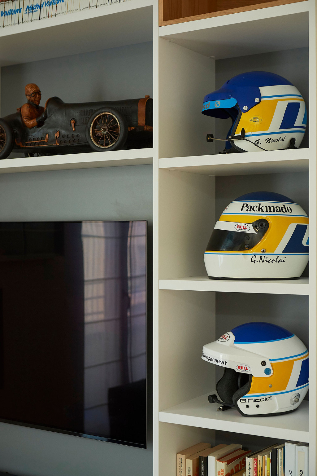 niches sur mesure casques