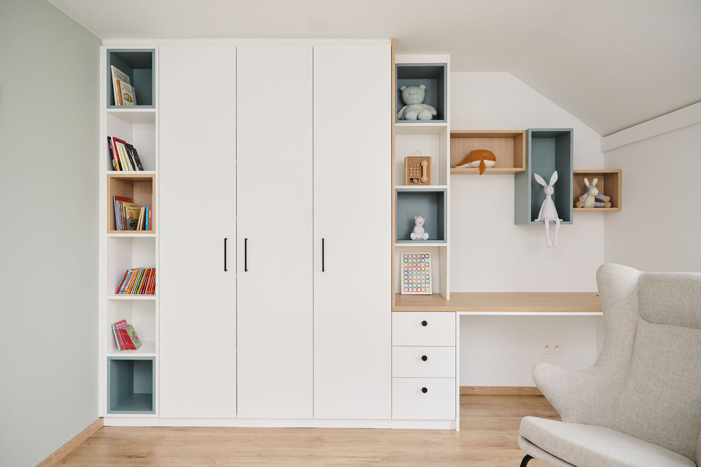 chambre d'enfant avec dressing sur mesure