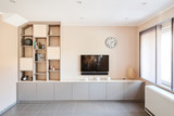 aménager meuble tv salon sur mesure