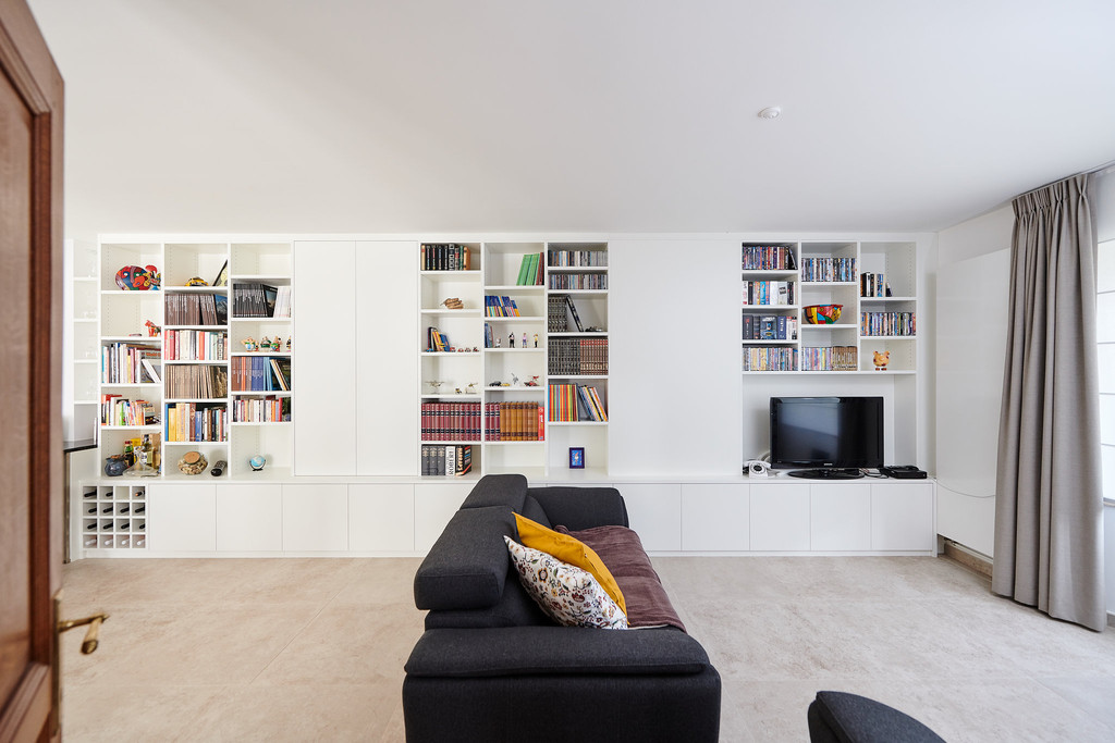aménager meuble tv salon sur mesure