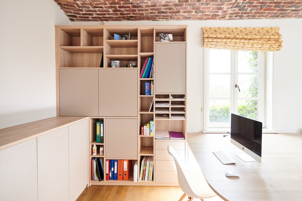 aménagement bureau rangements sur mesure
