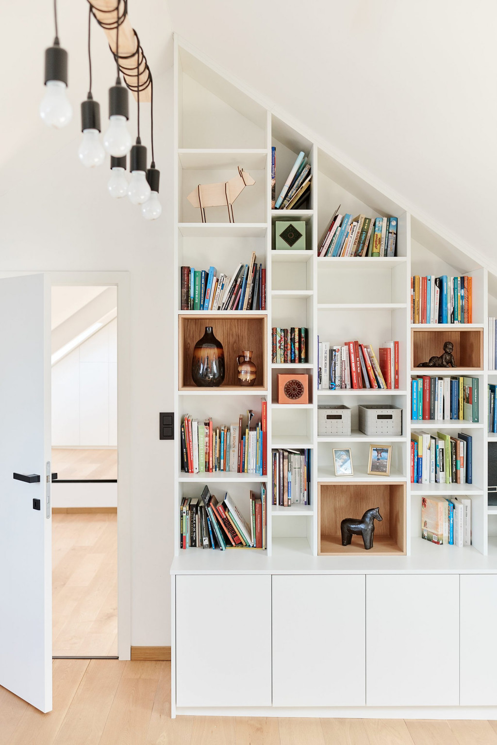 bibliotheek onder schuinte op maat