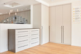 Wit gesloten dressing op maat met ladekast in Rocourt